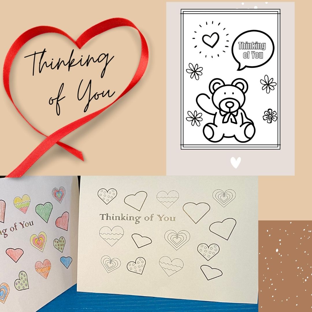 Card Template “Thinking of You”