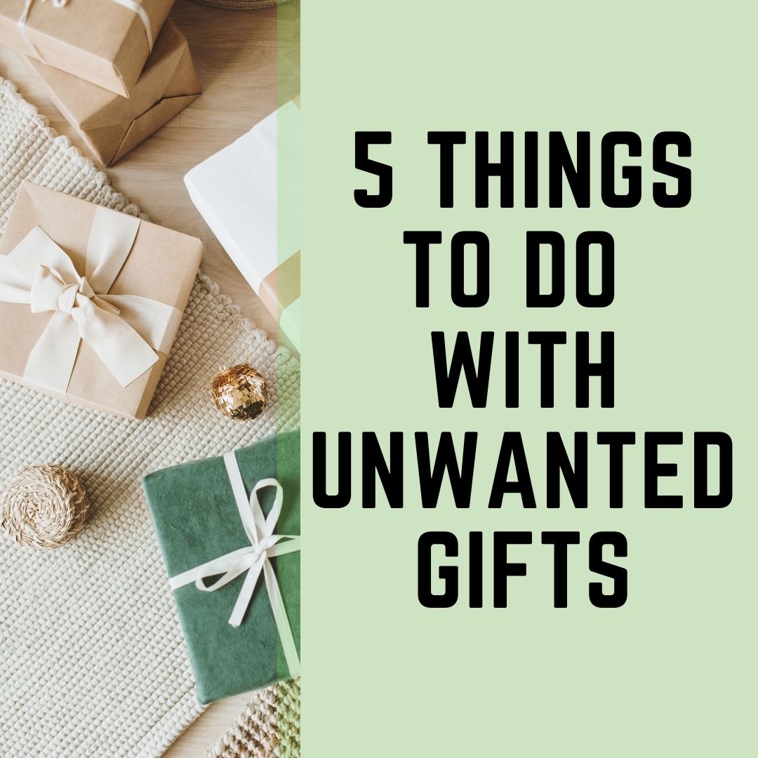 5 Things to do with Unwanted Gifts White Bow Gift Registry