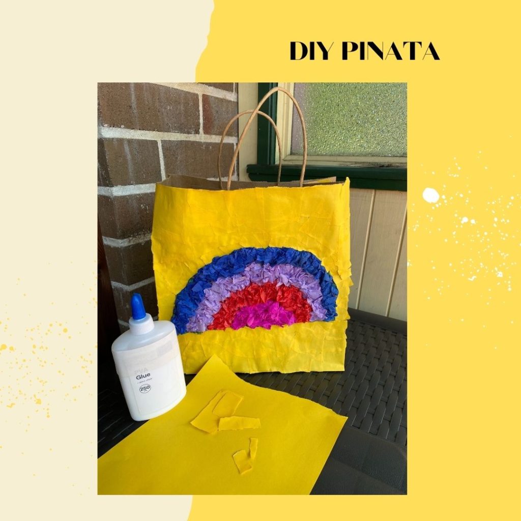 DIY Rainbow Pinata