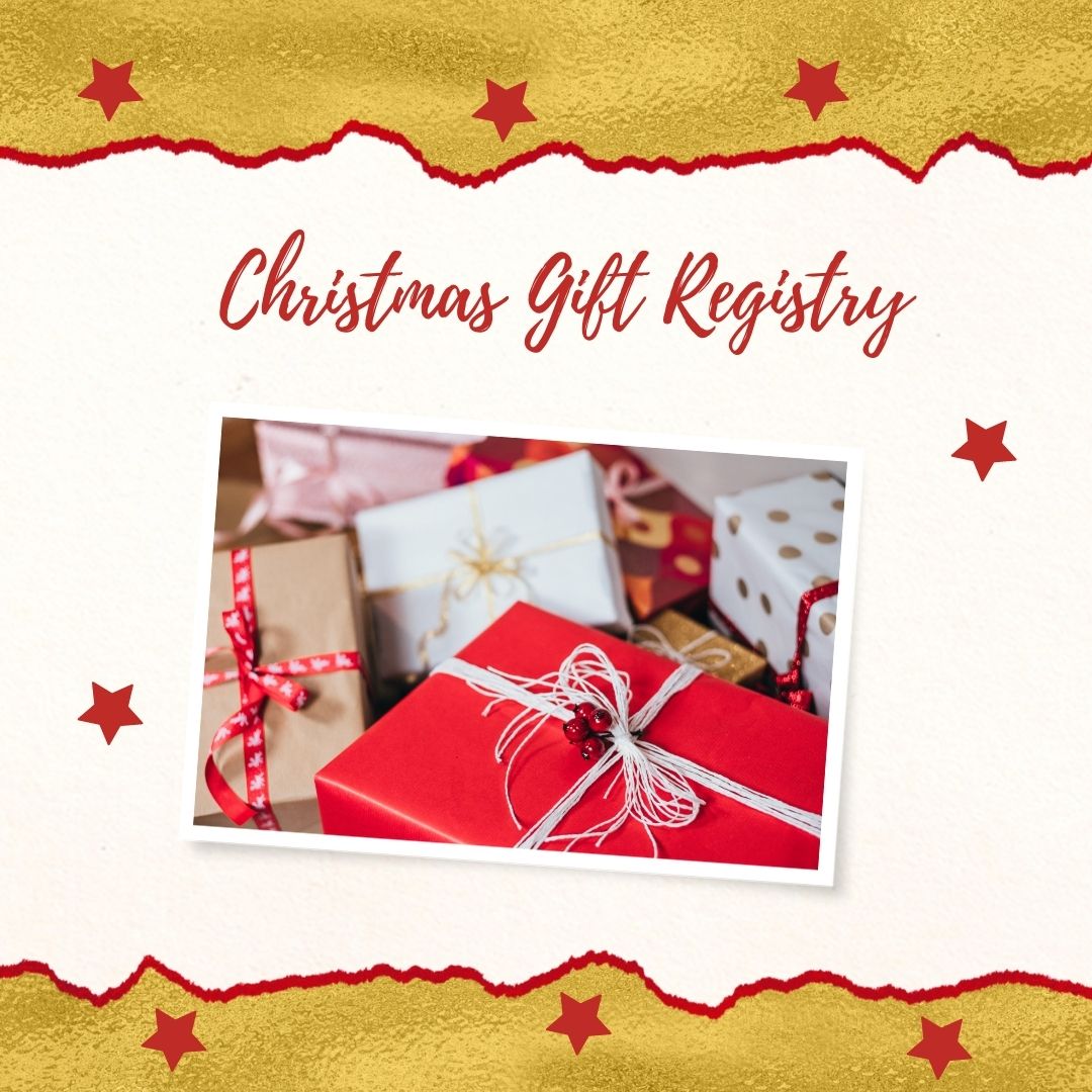 Christmas Gift Registry - White Bow Gift Registry